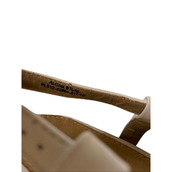 Yuu White Strappy Woven Sandals Womens Size 6.5 M Flat Casual Summer Shoes Beach - Picture 7 of 10